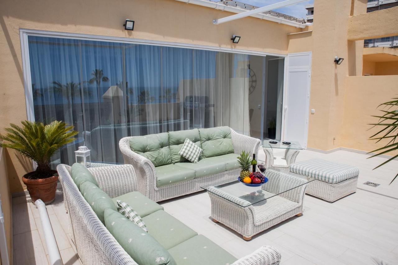 Spacious 200 Sq.M. Penthouse With Sea View Terraces Torremolinos Exterior photo